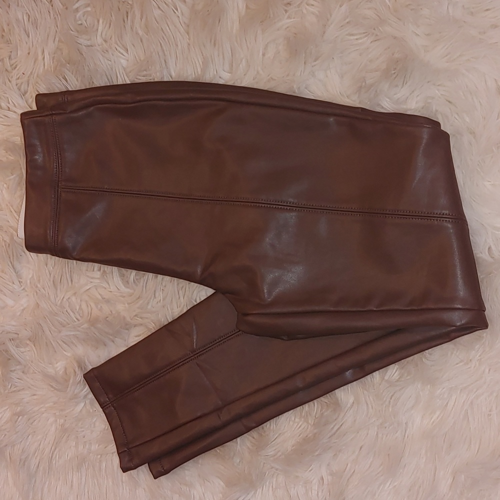 Ci Sono Faux Leather Pants